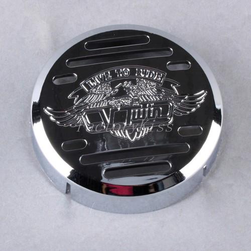 Gau chrome horn cover for yamaha v-star classic custom kawasaki vulcan