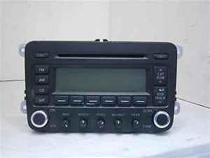 06-09 volkswagen golf cd radio player oem lkq