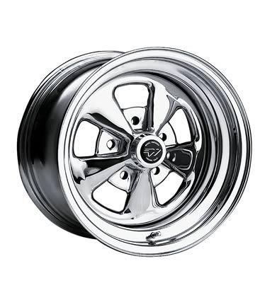 Wheel vintiques 03 series comet chrome wheel 15"x6" 5x4.5" bc set of 2