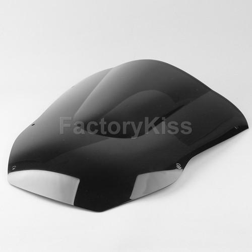 Gau new windshield windscreen for kawasaki zx9r zx-9r 00-01 black #720