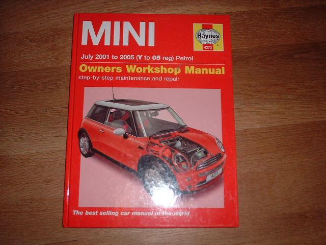 Haynes mini july 2001- 2005 (y-o5 (reg) petrol hardback auto repair manual 