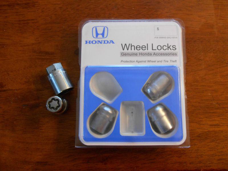 Oem honda wheel lock 08w42-shj-101a: odyssey 06-13; pilot 09-13; ridgeline 06-12