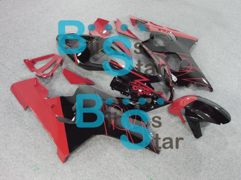 Injection fairing kit fit gsxr600 gsxr750 gsx-r600 gsx-r750 w6 2004-2005 46 