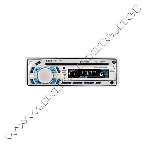 Boss audio mr1465w marine am/fm/cd-r/cd-rw/ipod/mp3 stereo / mar