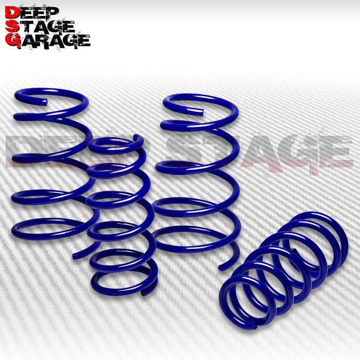 1.7" drop sport suspension lowering spring 97-03 grand prix v6 gt/se/gtp blue 