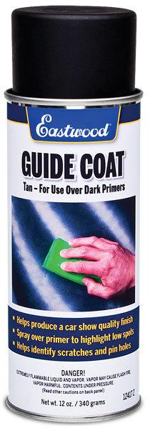 Auto paint block sanding guide coat tan aerosol 12oz