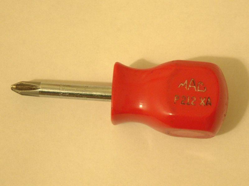 Mac stubby philips head screw driver p212xa