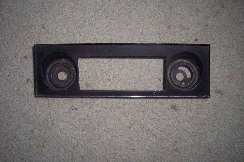 1967-1968 camaro  radio bezel face plate  part #3886998