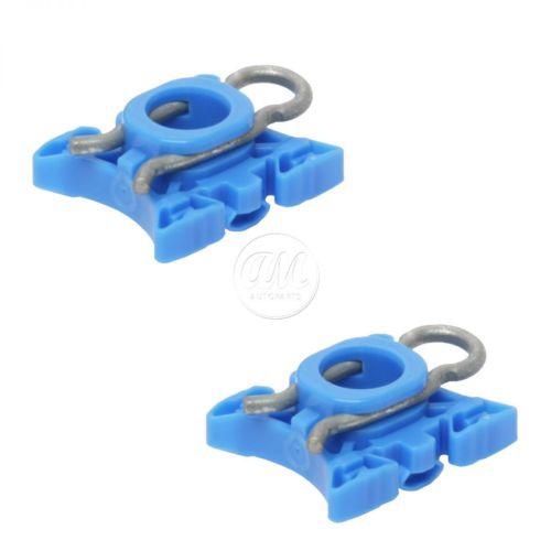 Window regulator sliding pivot clip front lh rh pair for volvo s60 s80 v70 740