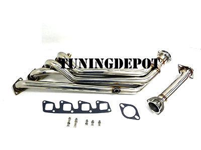 91-94 nissan 240sx s13 ka24de obx race header exhaust 