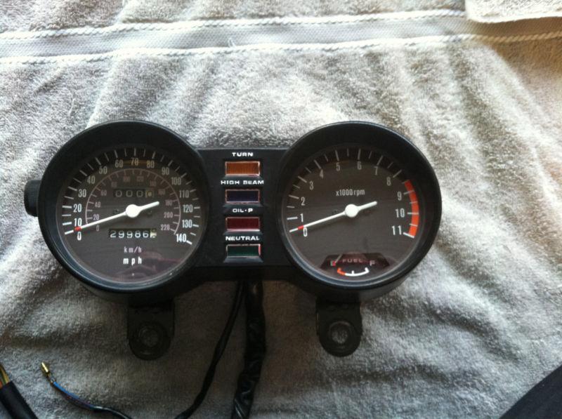 Suzuki gs1000e gauge cluster 1978-1980 " take a look"