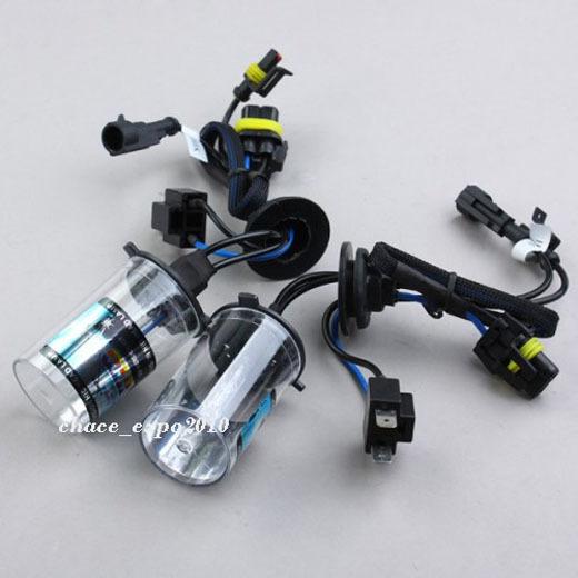 2x hid xenon car bulbs lamp light h4-1 h4hi 8000k 35w