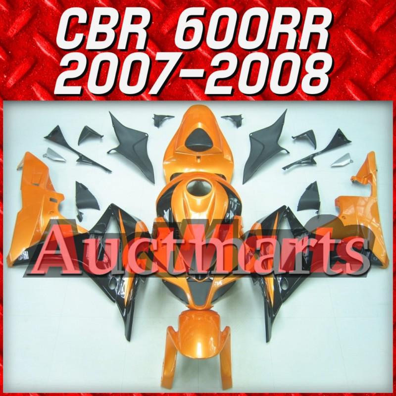 Fit honda 07 08 cbr600rr cbr 600 rr 2007 2008 fairing kit abs plastics c10 h65