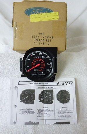 Ford mustang 1983-1986? 140 mph speedometer