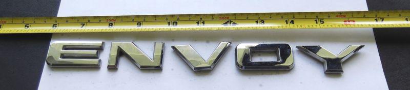 Gmc  envoy     emblem / nameplate / badge  oem