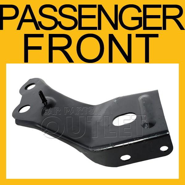 01-04 tacoma front bumper side bracket steel brace rh