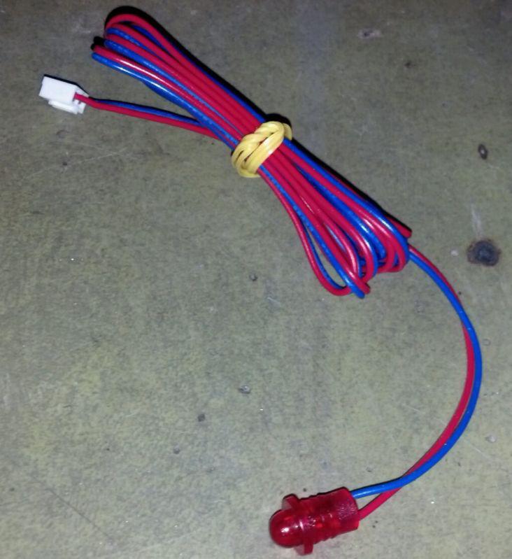 L.e.d. red for car alarm and 12 volt use red led new lot of 5!! sale!!