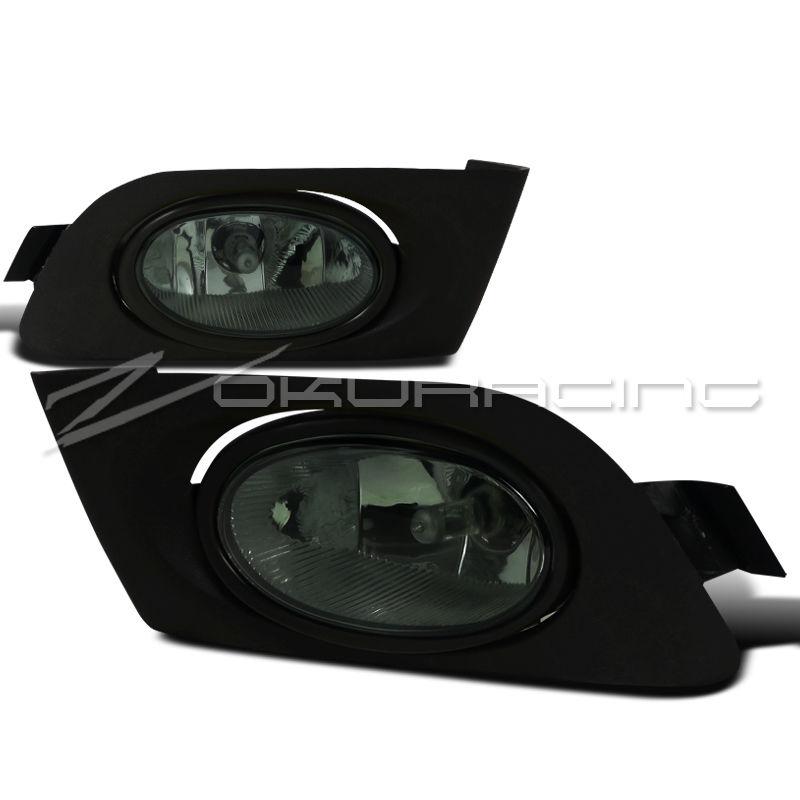 2001-2003 honda civic 2dr/4dr smoke fog lights+switch