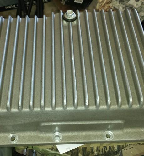  aluminum transmission pan gm powerglide deep +2 qt. no reserve