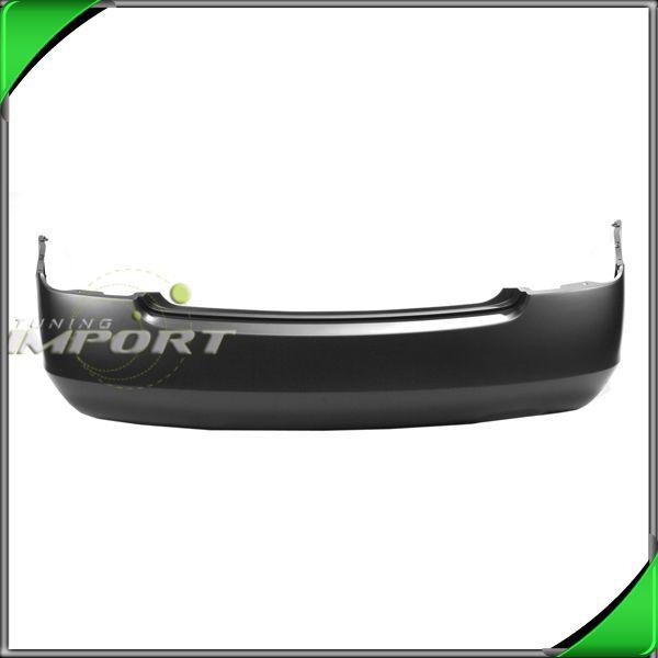 02-06 nissan altima rear bumper fascia cover abs primed blk plastic paint-ready