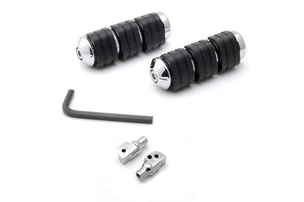 Rear foot pegs motorcycle footrests l&r for 2012 yamaha fz8 fazer8 fz8-n