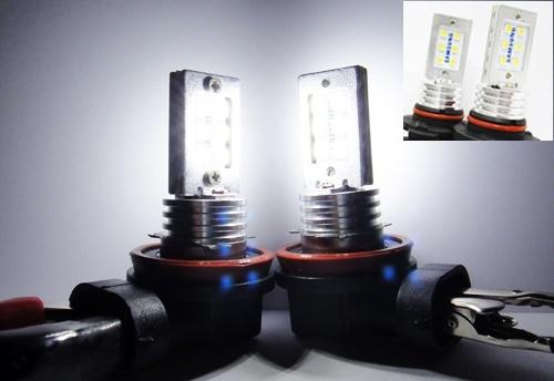 Samsung h10 9140 9145 high power smd led 12w drl daytime fog driving light bulb