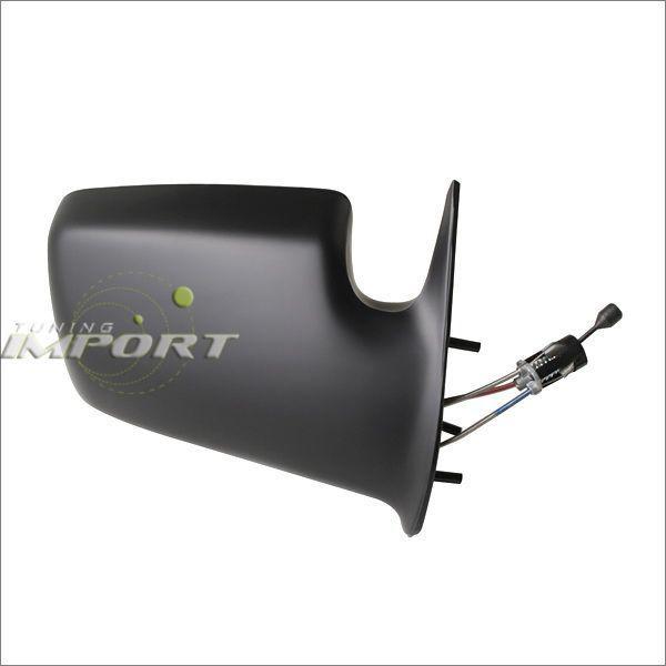 1984-1990 dodge caravan view turbo passenger right side mirror assembly new rh