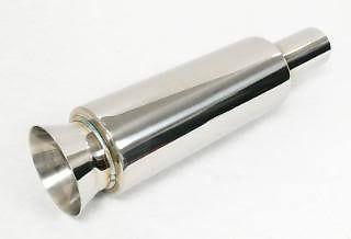 Obx muffler b7b 2.25" inlet honda toyota nissan civic