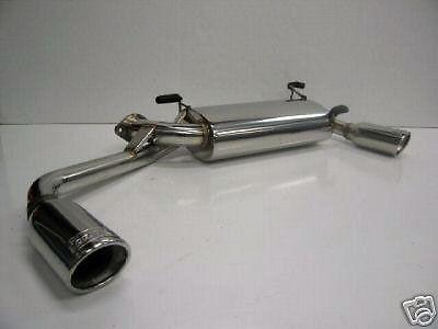 Obx 99-04 mazda miata mx5 nb dual tip catback exhaust