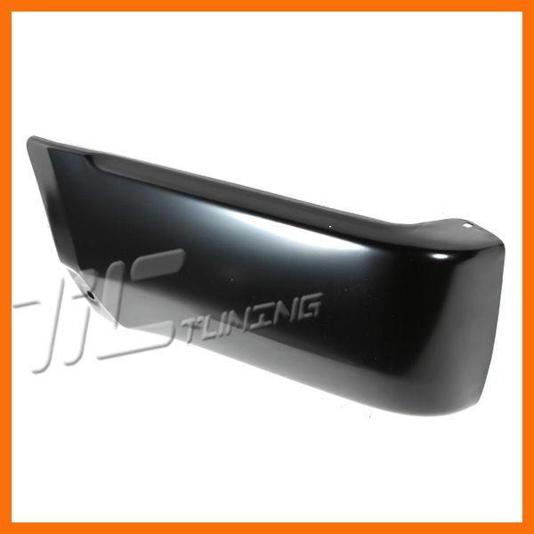 1999-2002 4-runner rear bumper end w/o flare hole matte black outer left new