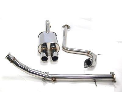 Obx catback exhaust system 05-10 toyota yaris hatchback