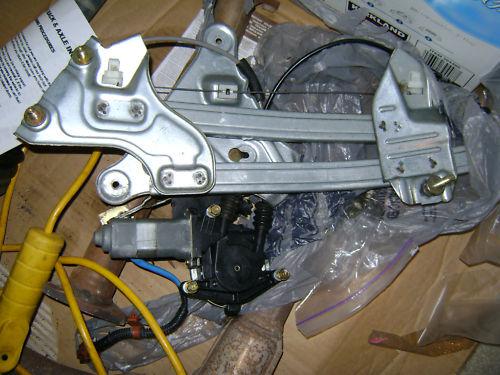 91-95 acura legend coupe right rear window reg & motor