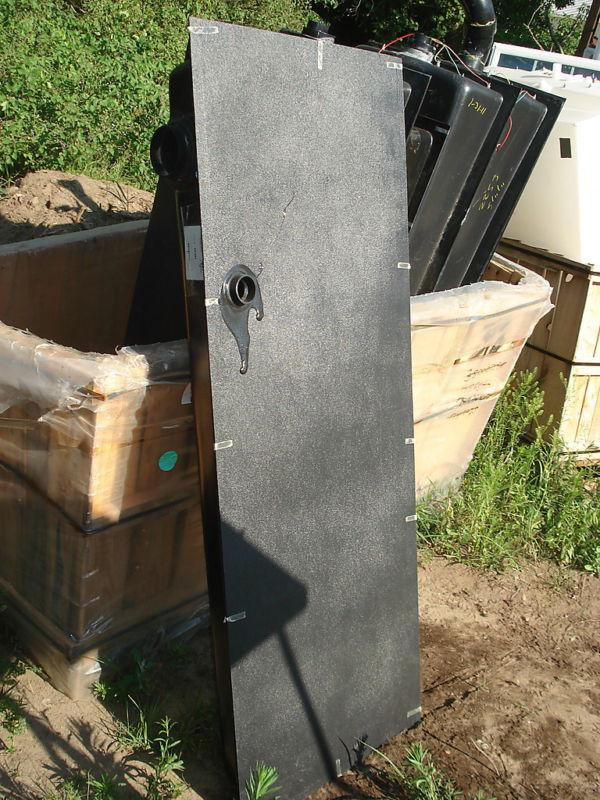 Rv holding tank, black/gray water, new 63"x24"x8", left hand drain, 50 gal, #117