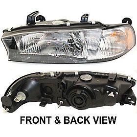 New headlight headlamp assembly drivers left side w/bulb