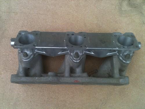 Saab 96 montecarlo 850 2 stroke bullnose 1964-1967 3 carb manifold n.o.s rare!!