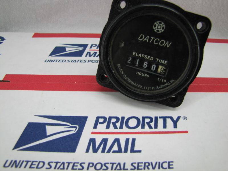 Vintage ~ aircraft datcon electronic hobbs type hour meter | fast-usa-ship
