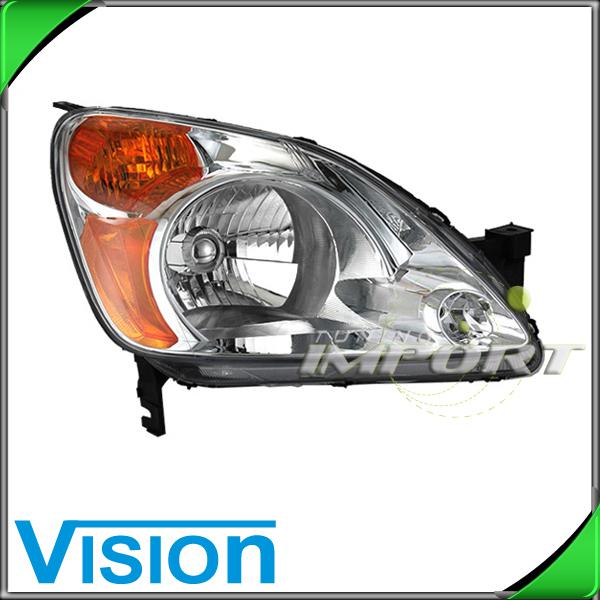 Passenger right side headlight lamp assembly replacement 2002-04 honda crv cr-v