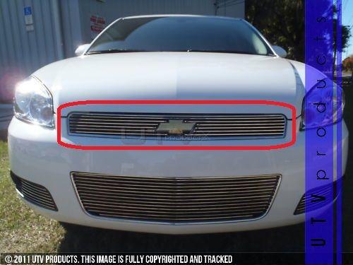 2006 2007 2008 2009 chevy impala ss / monte carlo 1pc upper chrome billet grille