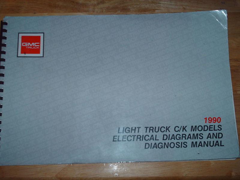 1990 gmc truck shop manual wiring diagrams 1500-3500