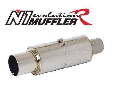 Apexi apex'i n1 evolution r universal muffler, 3.5" inlet /115mm tip (156-a101) 