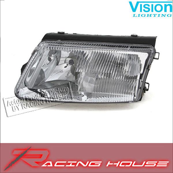 L/h headlight driver side lamp kit unit 1998-2001 volkswagen vw passat