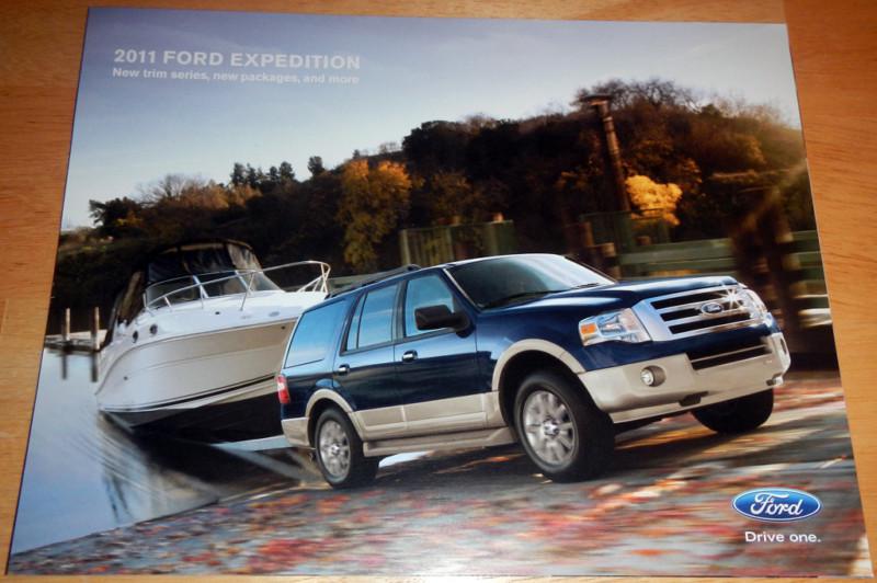 New 2011 ford expedition brochure