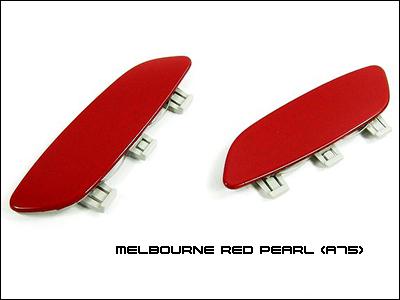 Melbourne red a75 front bumper side reflector covers - bmw e90 e92 e93 m3