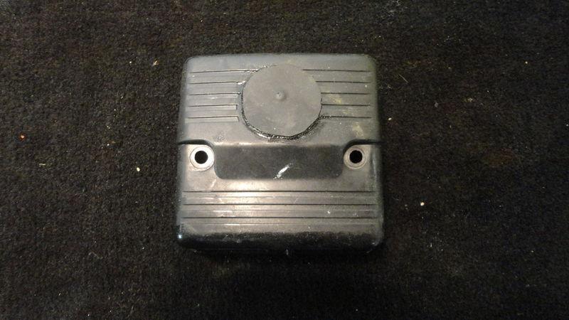 Used carburetor cover #823587a 2 for 2001 mercury 30hp 30elpto outboard motor