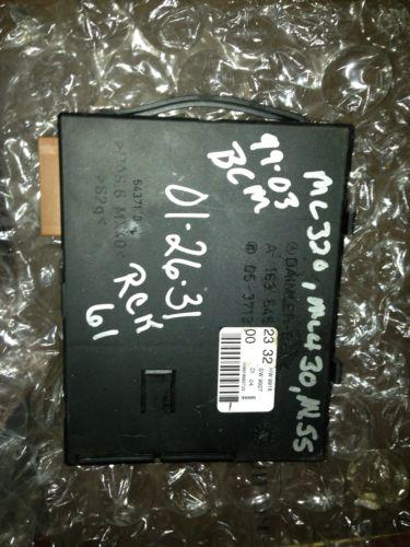 Mercedes benz ml320 ml430 ml55 99 00 01 02 03 body control module