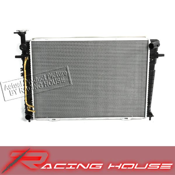 Fit 2005-2006 hyundai tucson kia sportage 2.0l 4cyl m/t w a/c aluminum radiator