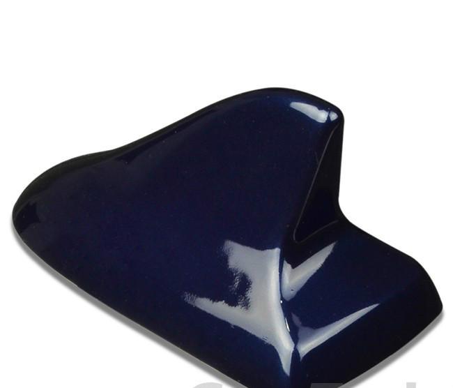 Blue shark fin abs buick style roof top mount antenna decorative aerial dummy