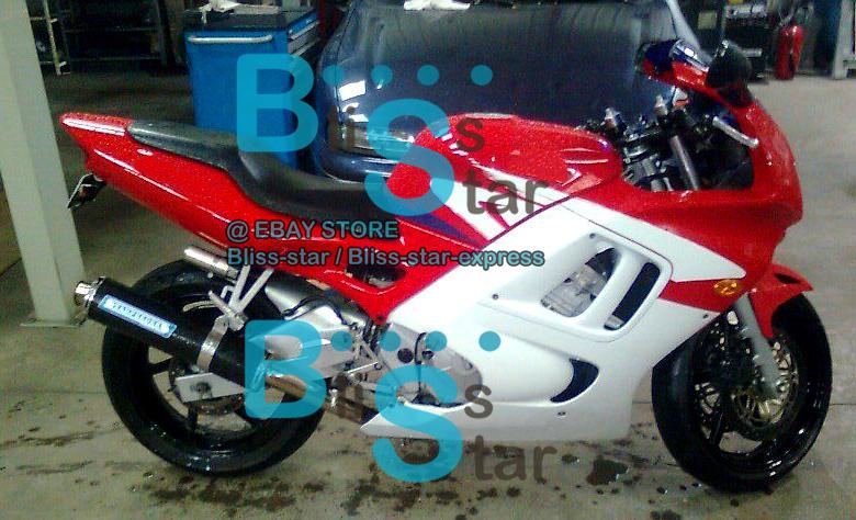 Injection plastic fairing with tank fit cbr600f3 cbr600 f3 1997-1998 61 w7