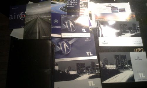 2003 acura tl owners manual and case navigation guide onstar guide