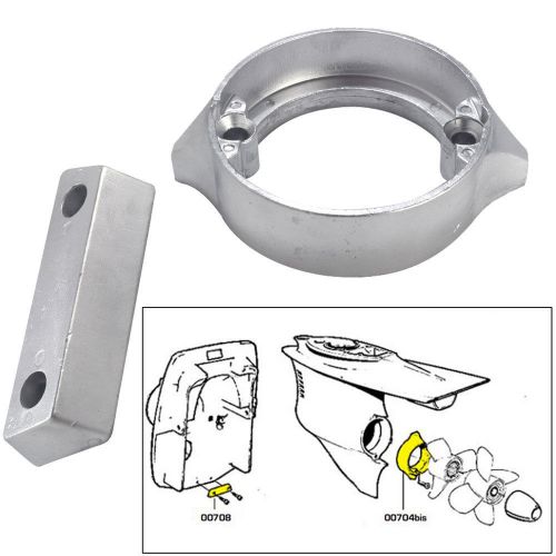 Tecnoseal 20706al anode kit w/hardware - volvo duo-prop 290 - aluminum